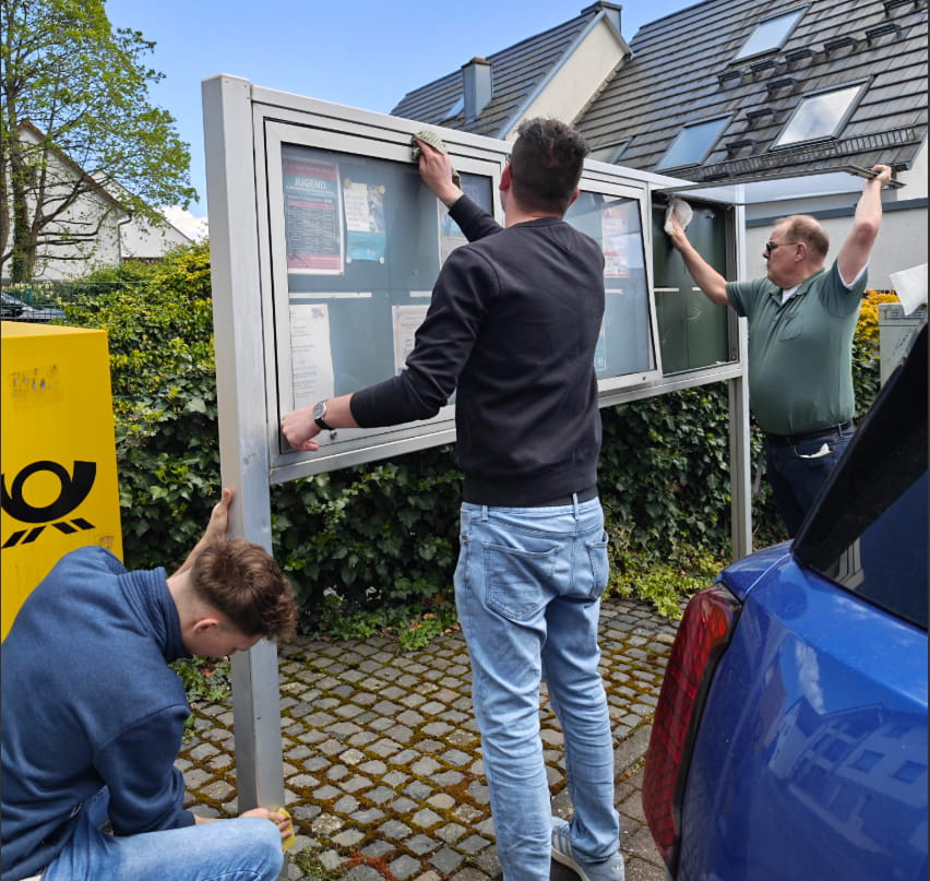 Schaukasten in Mammolshain