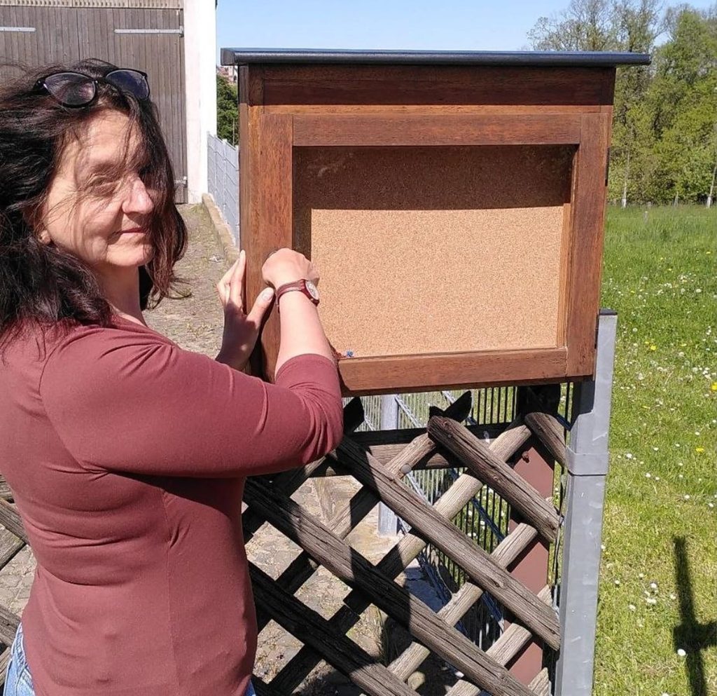 Schaukasten Sanierung